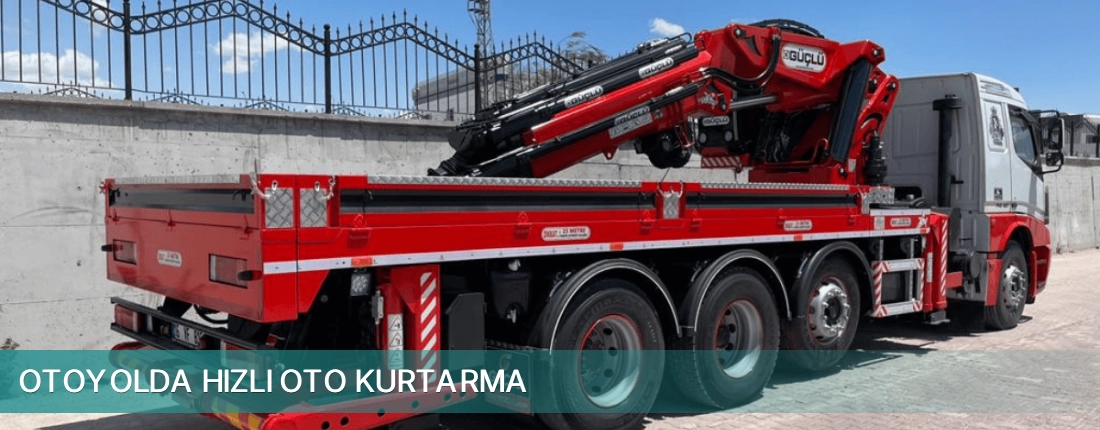 Ödemiş İlçemi Otoyolda Hızlı Oto Kurtarma